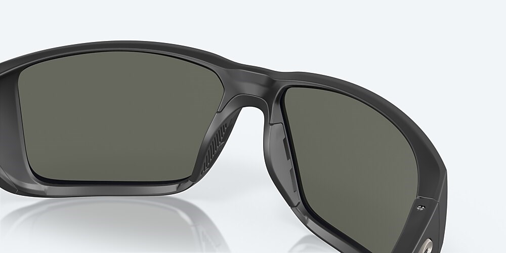 Costa Del Mar Blackfin PRO - Matte Black - Gray Silver Mirror Polarized Glass (580G)