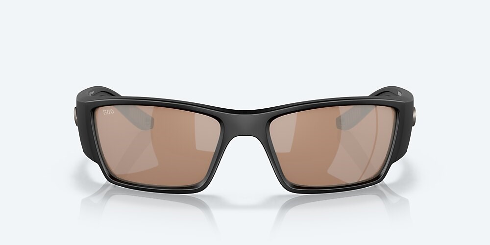 Costa Del Mar Corbina PRO - Matte Black - Copper Silver Mirror Polarized Glass (580G)