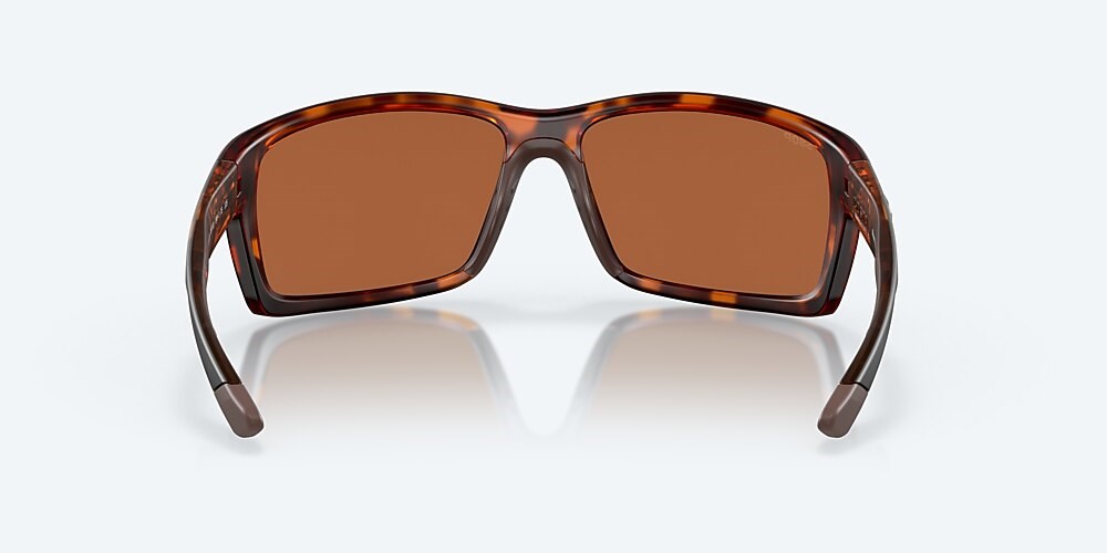 Costa Del Mar Reefton - Retro Tortoise - Green Mirror Polarized Polycarbonate (580P)
