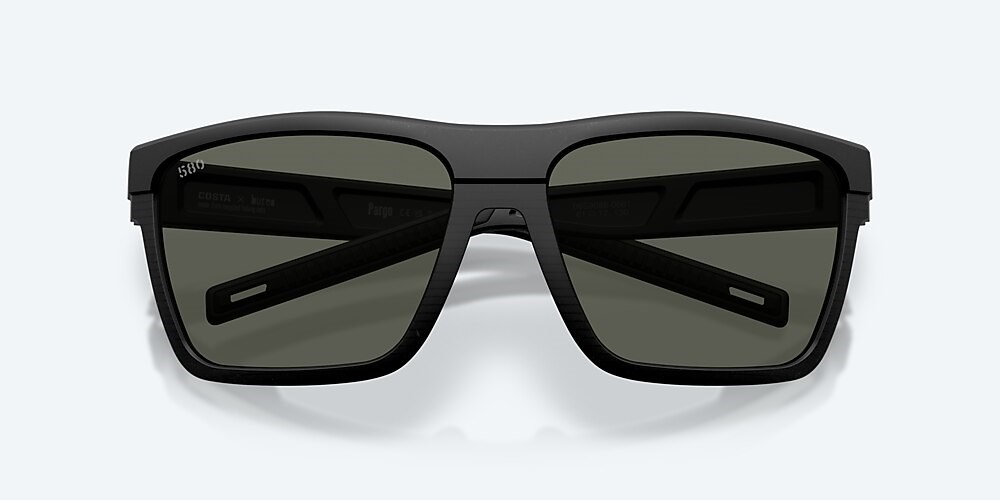 Costa Del Mar Pargo - Netplus Black - Gray Polarized Glass (580G)
