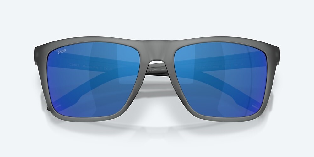 Costa Del Mar Mainsail XL - Matte Gray Smoke - Blue Mirror Polarized Polycarbonate (580P)