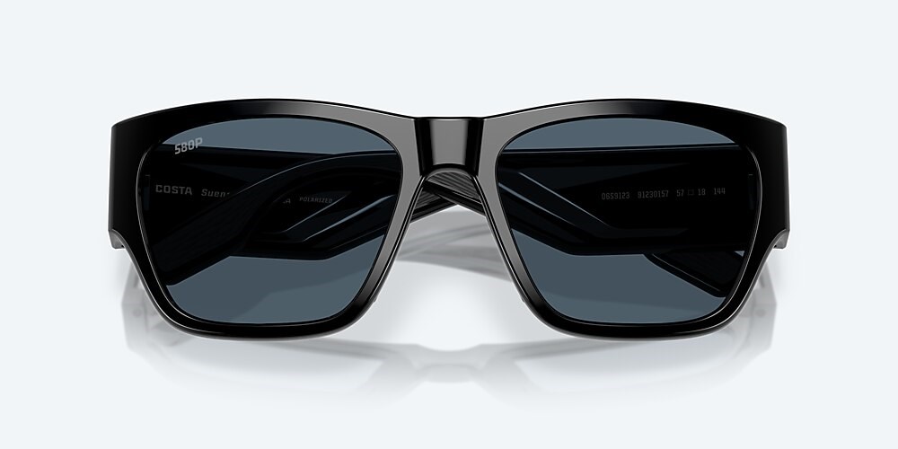 Costa Del Mar Suenos - Black - Gray Polarized Polycarbonate (580P)