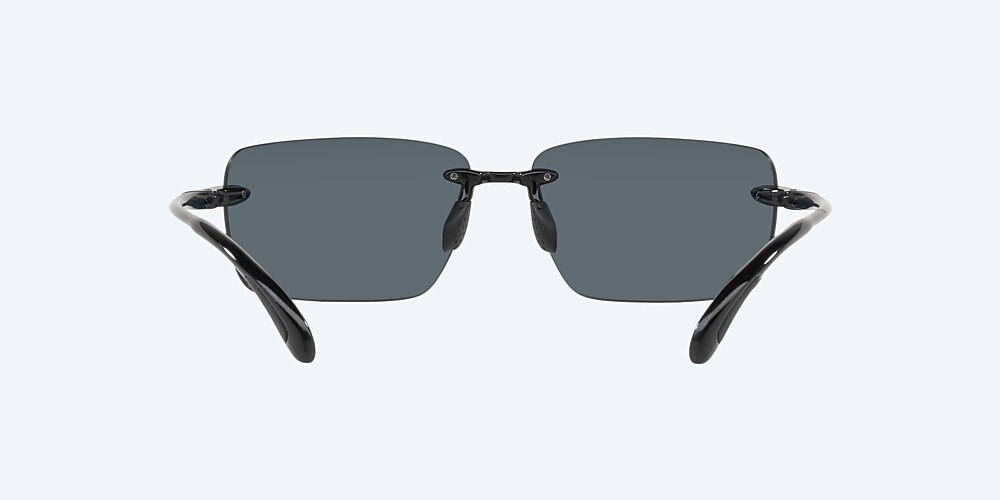 Costa Del Mar Gulf Shore - Shiny Black - Blue Mirror Polarized Polycarbonate (580P)