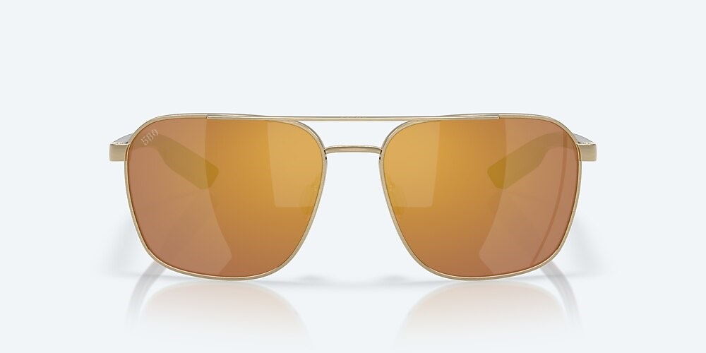 Costa Del Mar Wader - Gold - Gold Mirror Polarized Glass (580G)