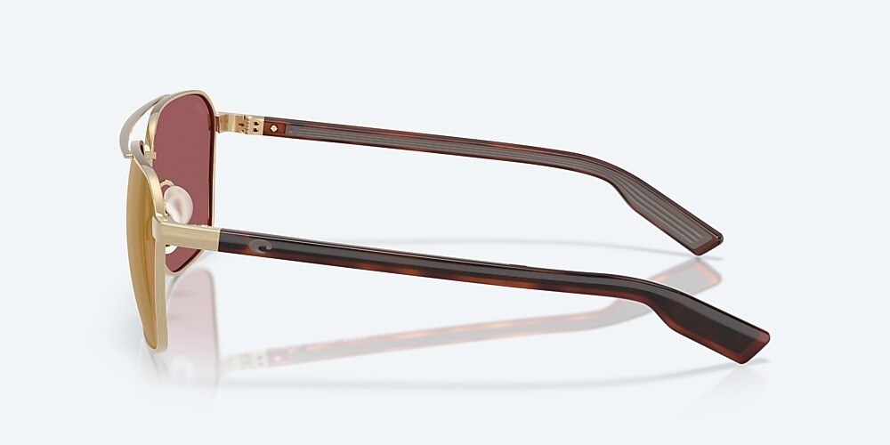 Costa Del Mar Wader - Gold - Gold Mirror Polarized Glass (580G)