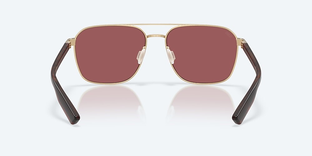 Costa Del Mar Wader - Gold - Gold Mirror Polarized Glass (580G)
