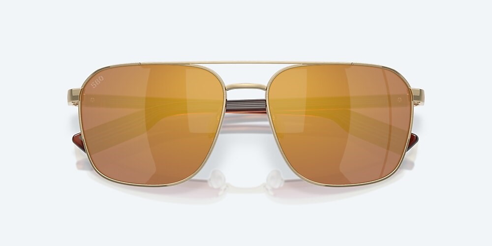 Costa Del Mar Wader - Gold - Gold Mirror Polarized Glass (580G)
