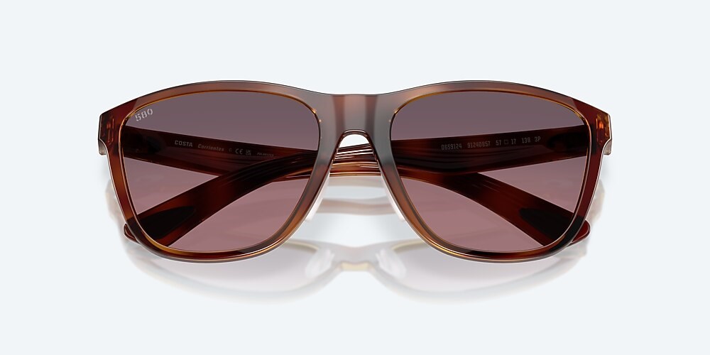 Costa Del Mar Corrientes - Tortoise - Rose Gradient Polarized Glass (580G)