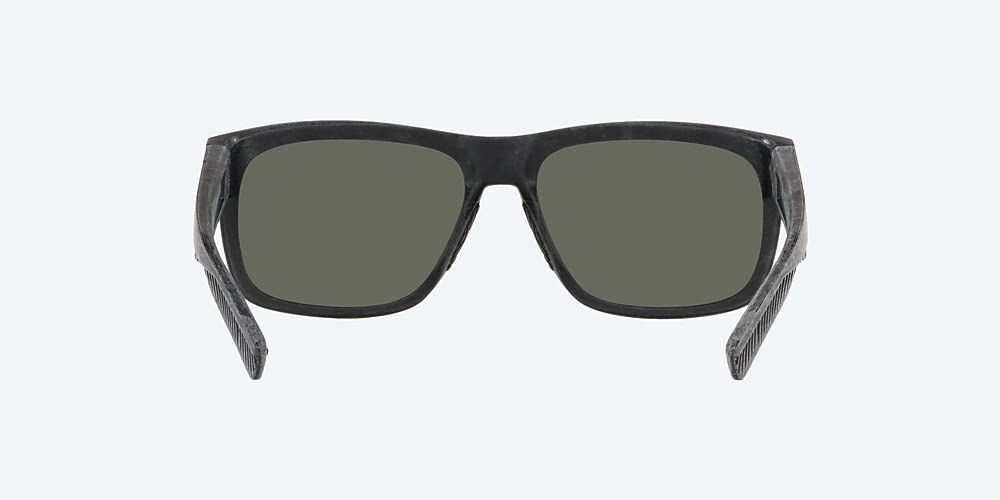 Costa Del Mar Baffin - Net Gray With Gray Rubber - Gray Polarized Glass (580G)