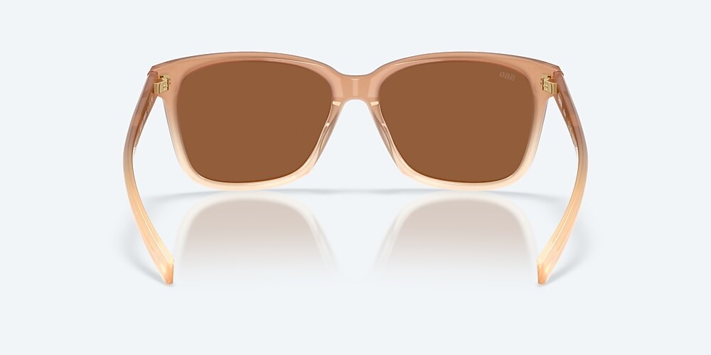 Costa Del Mar May - Sandbar - Copper Silver Mirror Polarized Glass (580G)