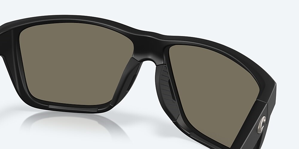 Costa Del Mar Broadbill II - Matte Black - Blue Mirror Polarized Glass (580G)