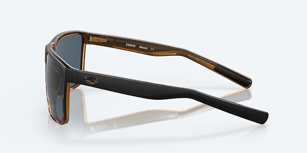 Costa Del Mar Rincon - Black/Shiny Tortoise - Gray Polarized Polycarbonate (580P)