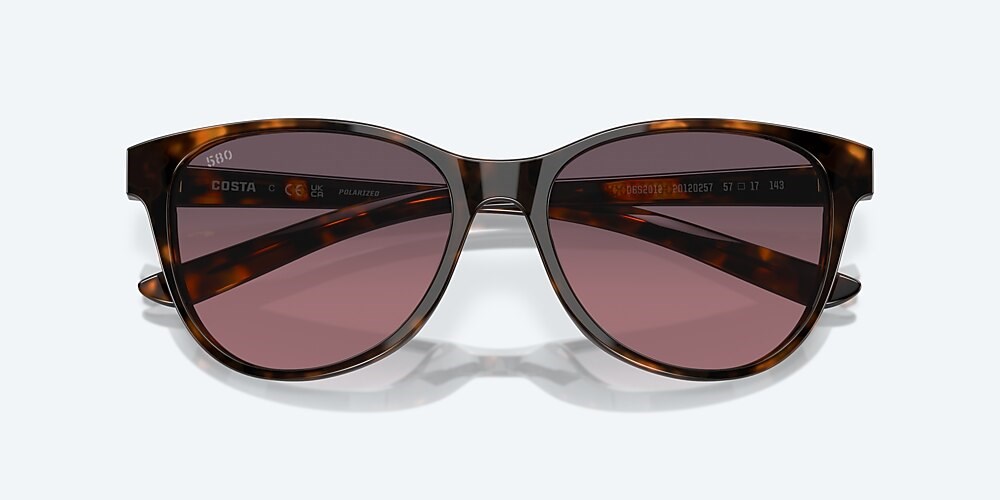 Costa Del Mar Catherine - Tortoise - Rose Gradient Polarized Glass (580G)