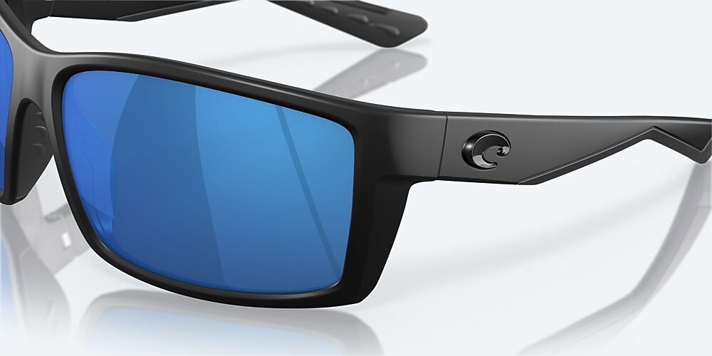 Costa Del Mar Reefton - Blackout - Blue Mirror Polarized Polycarbonate (580P)