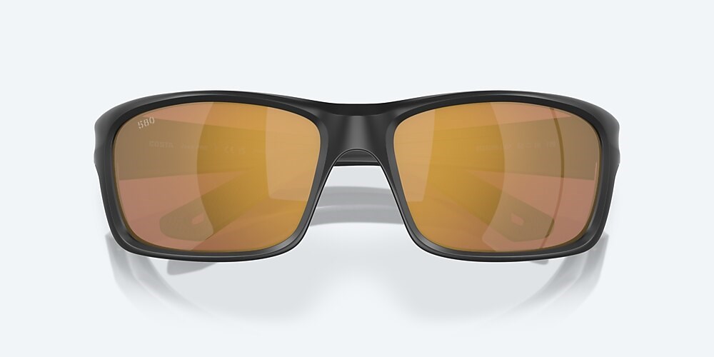 Costa Del Mar Jose PRO - Matte Black - Gold Mirror Polarized Glass (580G)
