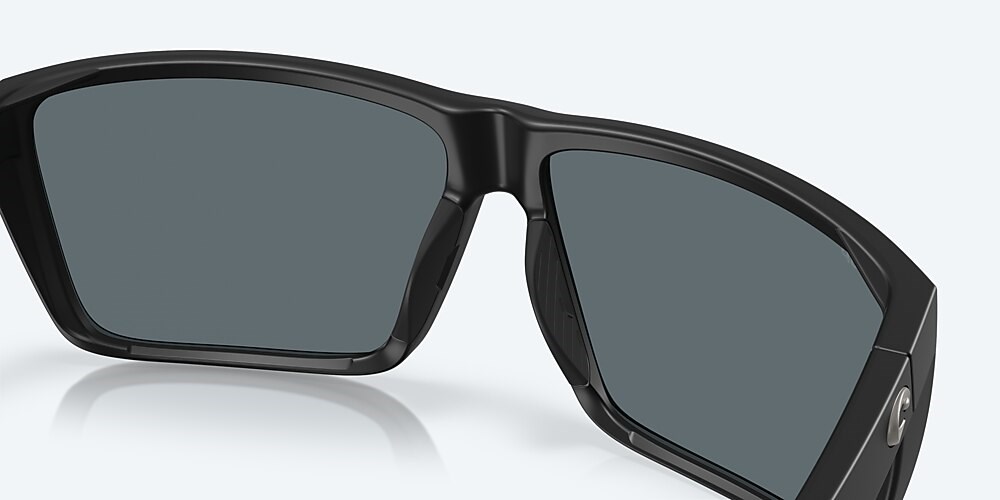 Costa Del Mar Rincon II - Matte Black - Blue Mirror Polarized Polycarbonate (580P)