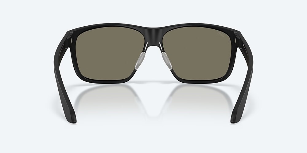 Costa Del Mar Trades - Matte Black - Blue Mirror Polarized Glass (580G)