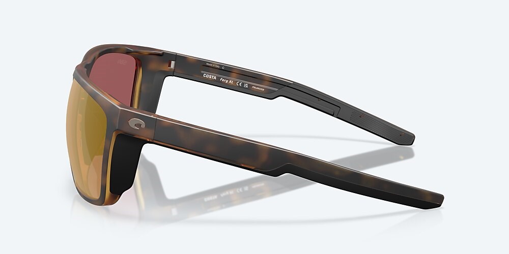 Costa Del Mar Ferg XL - Matte Tortoise - Gold Mirror Polarized Glass (580G)