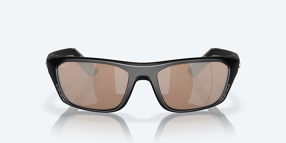 Costa Del Mar Whitetip PRO - Matte Black - Copper Silver Mirror Polarized Glass (580G)