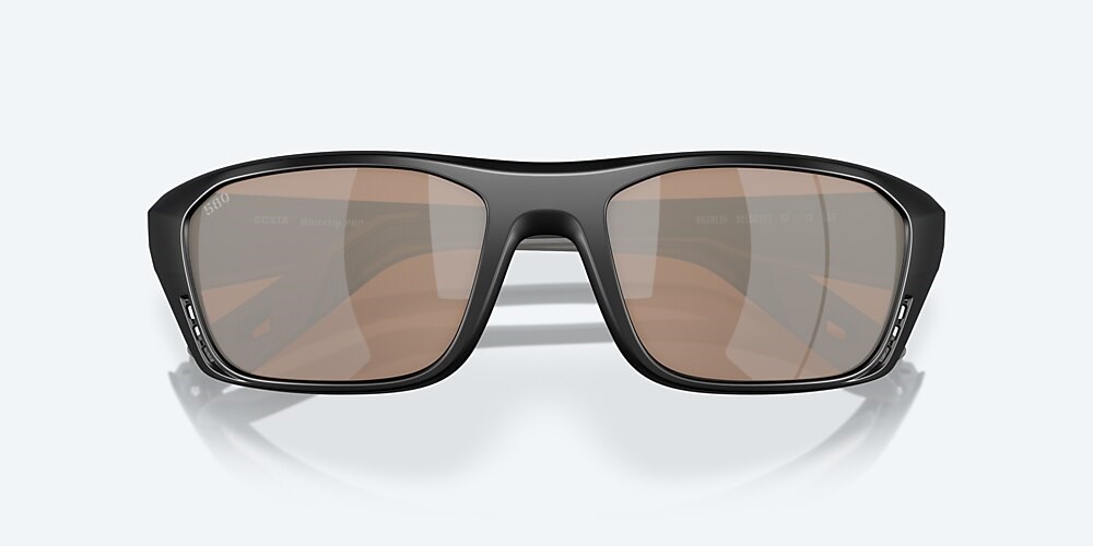 Costa Del Mar Whitetip PRO - Matte Black - Copper Silver Mirror Polarized Glass (580G)