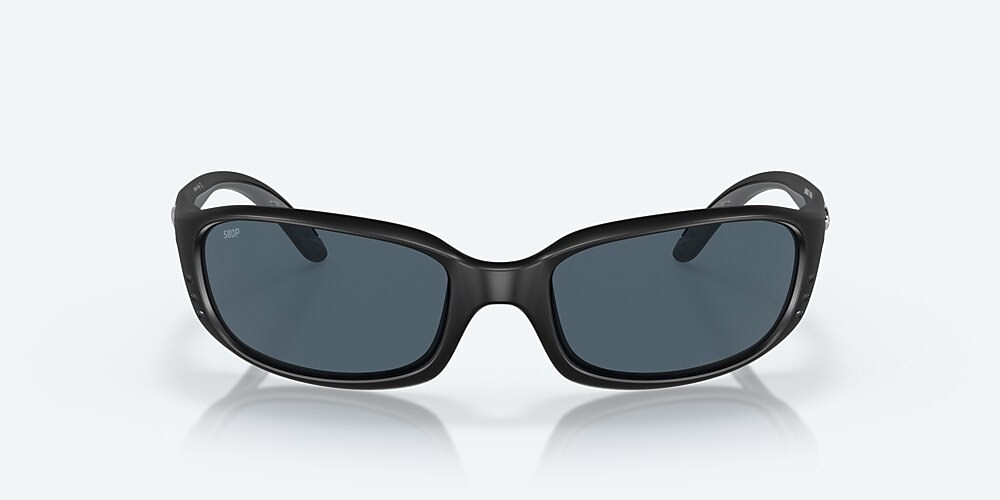 Costa Del Mar Brine - Matte Black - Gray Polarized Polycarbonate (580P)
