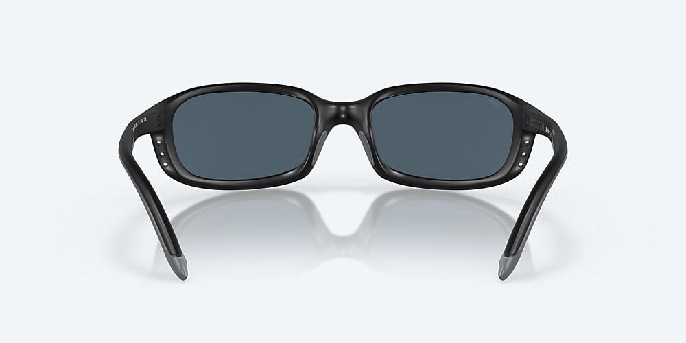 Costa Del Mar Brine - Matte Black - Gray Polarized Polycarbonate (580P)