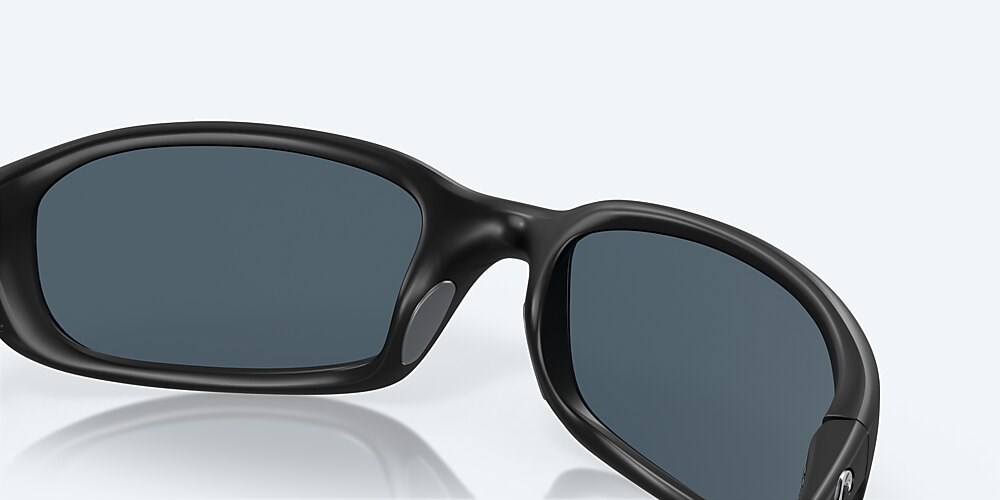 Costa Del Mar Brine - Matte Black - Gray Polarized Polycarbonate (580P)