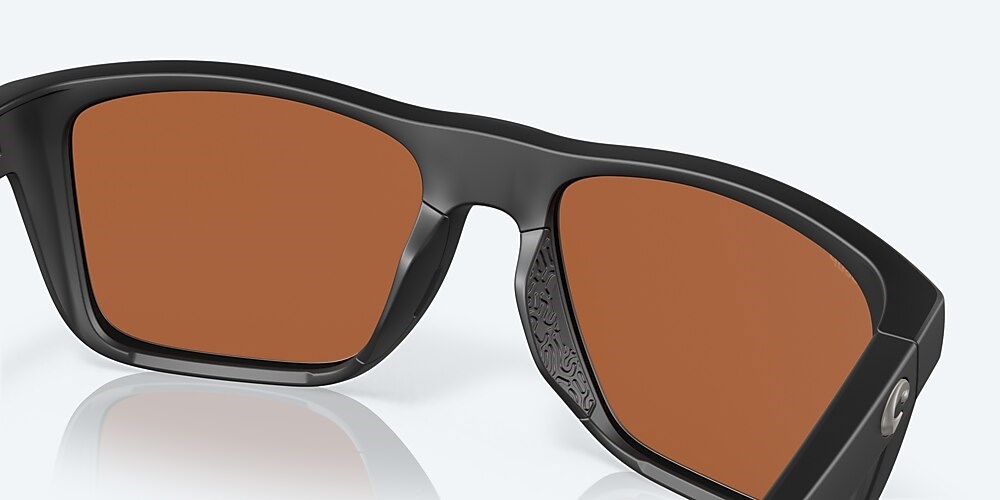 Costa Del Mar Mainsail - Matte Black - Green Mirror Polarized Polycarbonate (580P)