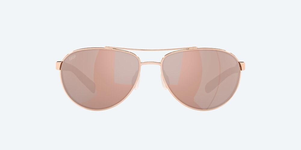 Costa Del Mar Fernandina - Rose Gold - Copper Silver Mirror Polarized Polycarbonate (580P)