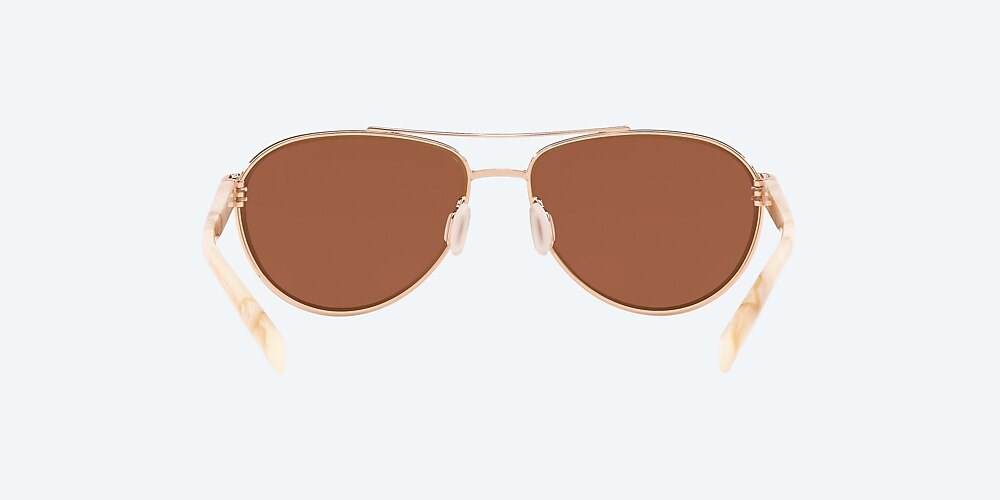 Costa Del Mar Fernandina - Rose Gold - Copper Silver Mirror Polarized Polycarbonate (580P)