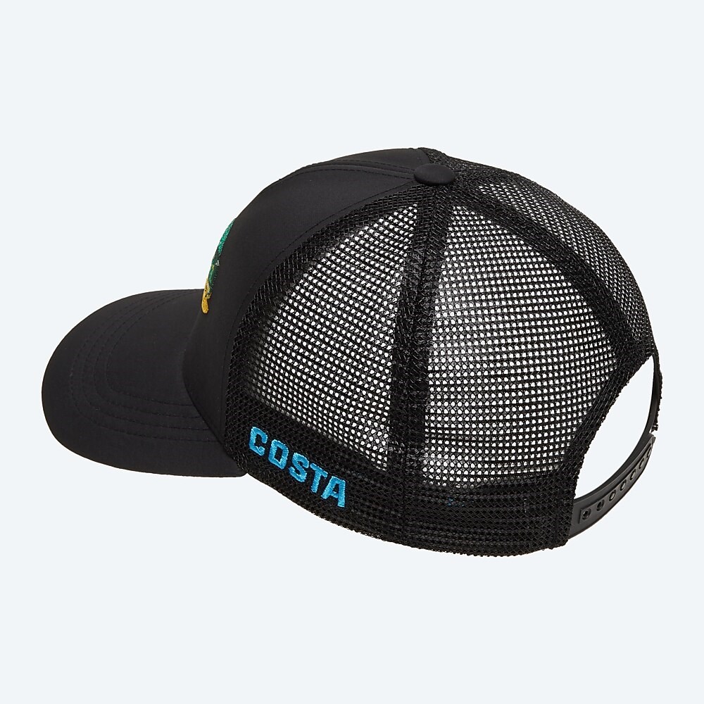 Costa Del Mar Dorado Stitched Trucker - Black