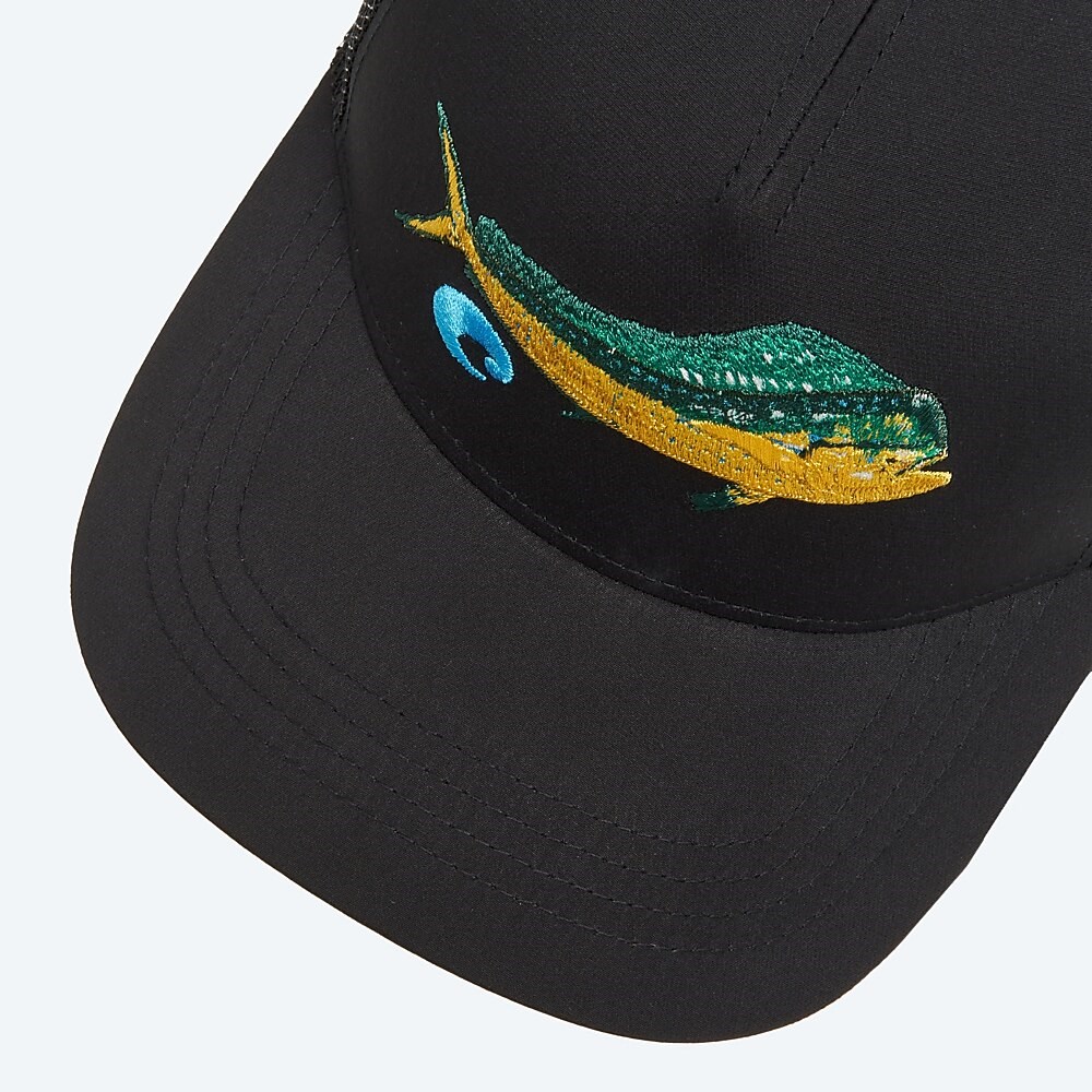 Costa Del Mar Dorado Stitched Trucker - Black