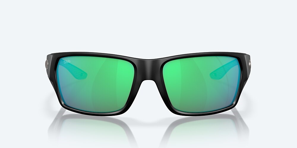 Costa Del Mar Tailfin - Matte Black - Green Mirror Polarized Glass (580G)
