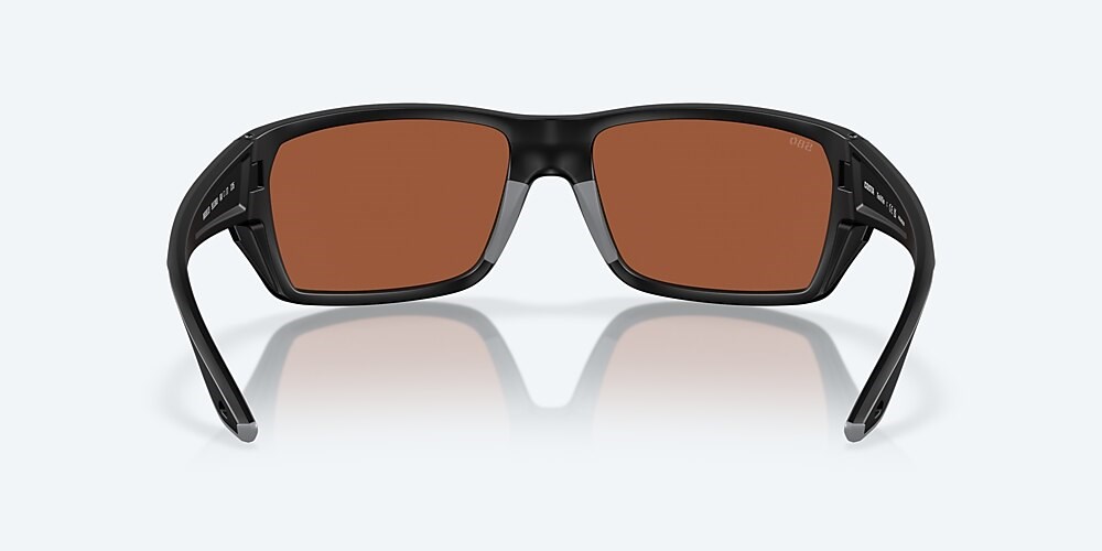 Costa Del Mar Tailfin - Matte Black - Green Mirror Polarized Glass (580G)