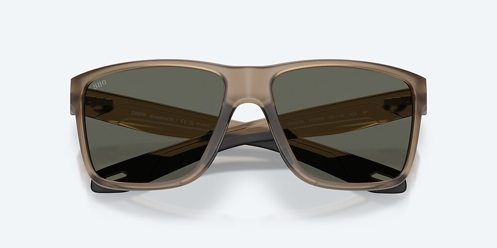 Costa Del Mar Broadbill II - Matte Brown Smoke - Gray Polarized Glass (580G)