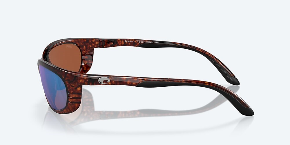 Costa Del Mar Fathom - Tortoise - Green Mirror Polarized Glass (580G)