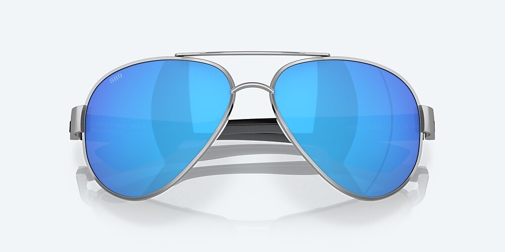 Costa Del Mar South Point - Palladium - Blue Mirror Polarized Glass (580G)
