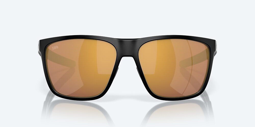 Costa Del Mar Ferg XL - Matte Black - Gold Mirror Polarized Glass (580G)
