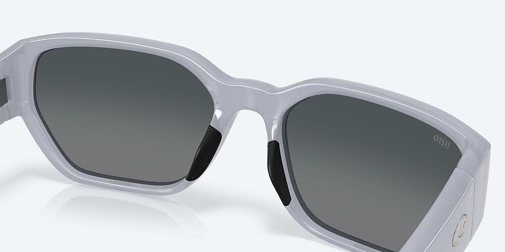 Costa Del Mar Clemente - Milky Violet - Gray Gradient Polarized Glass (580G)