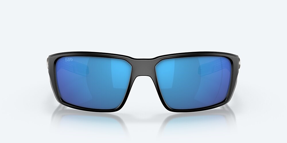Costa Del Mar Fantail PRO - Matte Black - Blue Mirror Polarized Glass (580G)