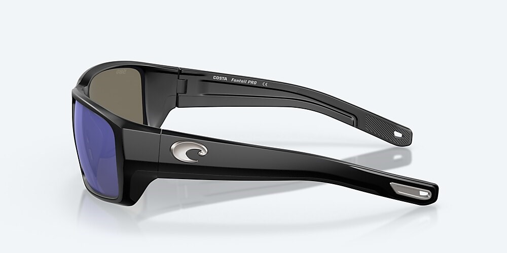 Costa Del Mar Fantail PRO - Matte Black - Blue Mirror Polarized Glass (580G)