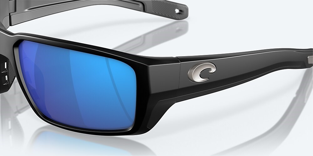 Costa Del Mar Fantail PRO - Matte Black - Blue Mirror Polarized Glass (580G)