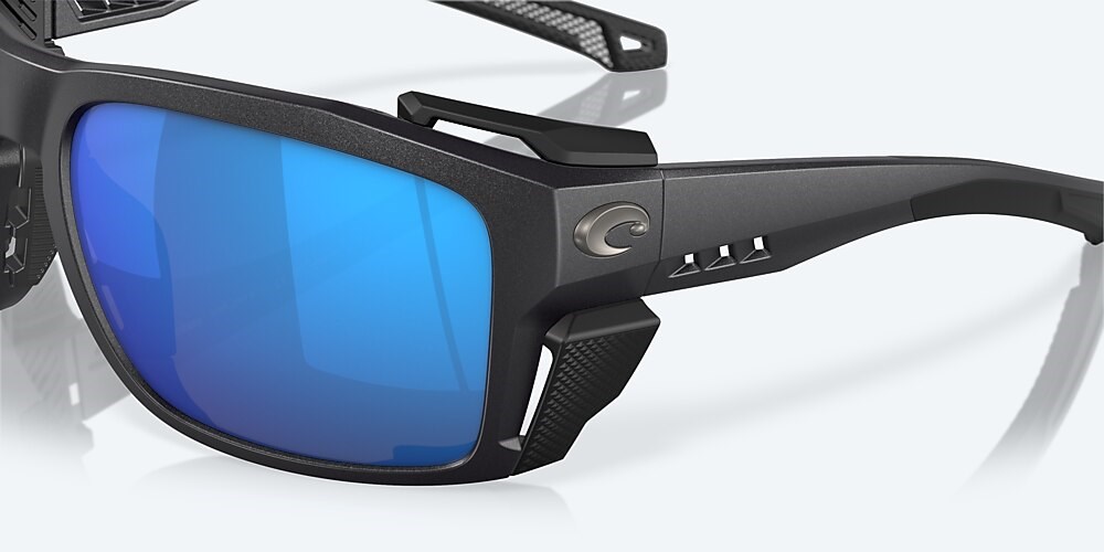Costa Del Mar King Tide 8 - Black Pearl - Blue Mirror Polarized Glass (580G)