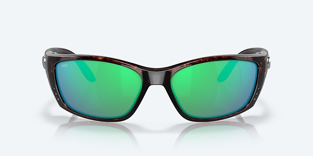 Costa Del Mar Fisch - Tortoise - Green Mirror Polarized Glass (580G)