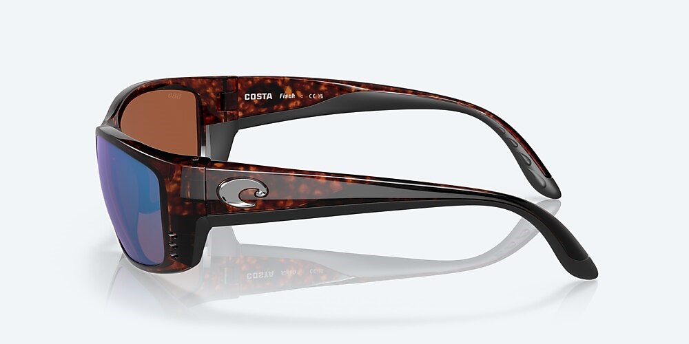 Costa Del Mar Fisch - Tortoise - Green Mirror Polarized Glass (580G)
