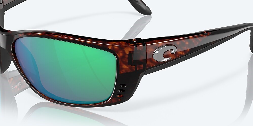 Costa Del Mar Fisch - Tortoise - Green Mirror Polarized Glass (580G)