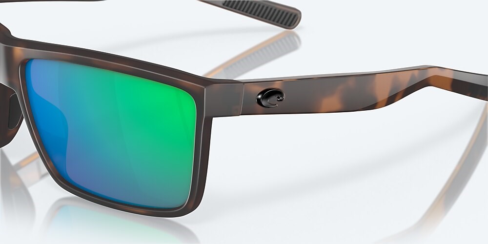 Costa Del Mar Rinconcito - Matte Tortoise - Green Mirror Polarized Polycarbonate (580P)