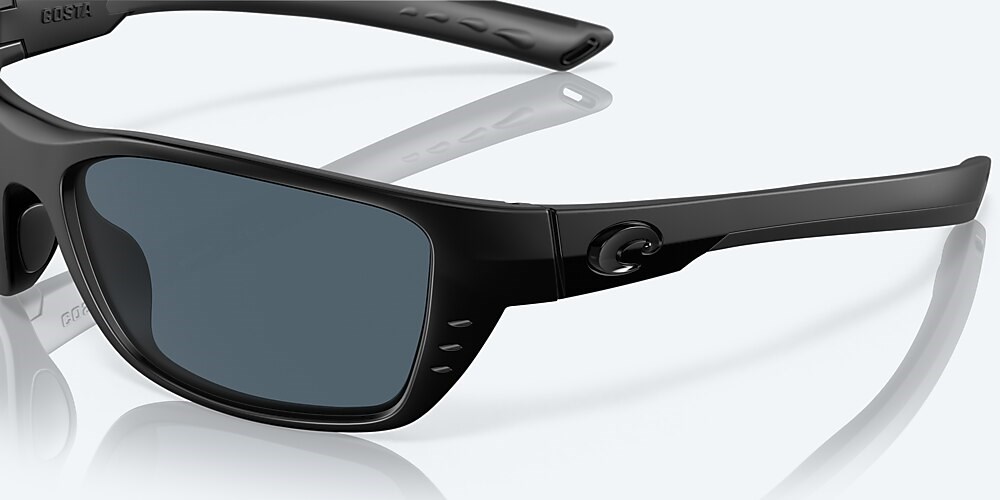 Costa Del Mar Whitetip - Blackout - Gray Polarized Polycarbonate (580P)