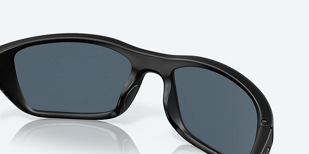 Costa Del Mar Whitetip - Blackout - Gray Polarized Polycarbonate (580P)