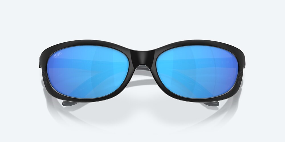 Costa Del Mar Fathom - Matte Black - Blue Mirror Polarized Glass (580G)